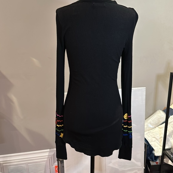 Lauren Moshi Long-sleeved McKinley X Elements Rainbow women’s top - Picture 2 of 8